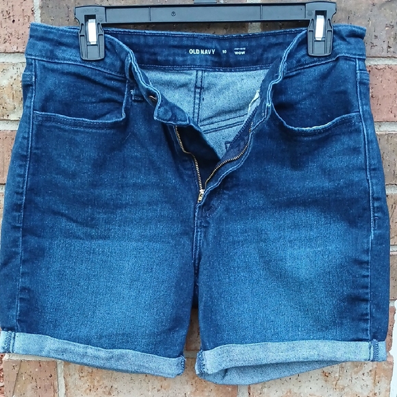 Old Navy Pants - 🧡NWOT Old Navy Women's Dark Blue Jean Shorts, Tried On Once